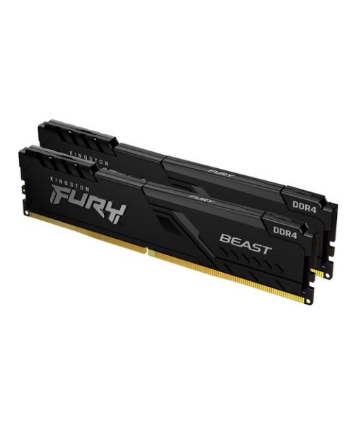 Kingston 32GB 3200MT/s DDR4 CL16 DIMM (Kit of 2) Beast Black Turkey resmi